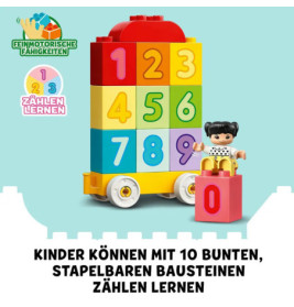 10954 Zahlenzug – Zählen lernen