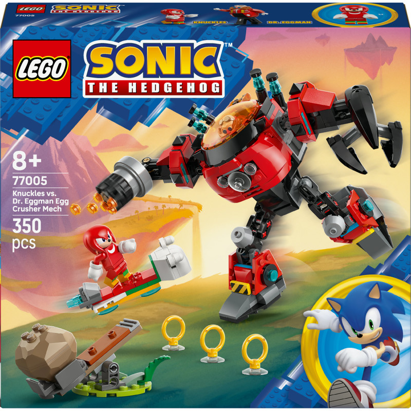 Knuckles vs. Dr. Eggmanns Egg Crusher Mech