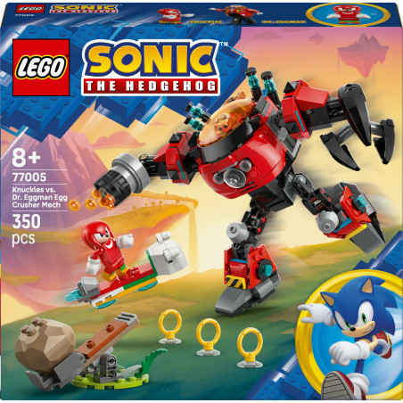 Knuckles vs. Dr. Eggmanns Egg Crusher Mech