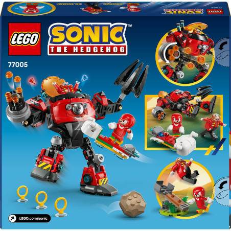 Knuckles vs. Dr. Eggmanns Egg Crusher Mech