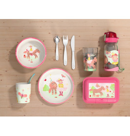 Trinkflasche, Prinzessin & Pferd 1