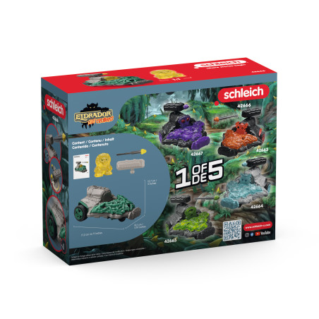 Dschungel Düsenjet Fahrzeug mit Mini Creature