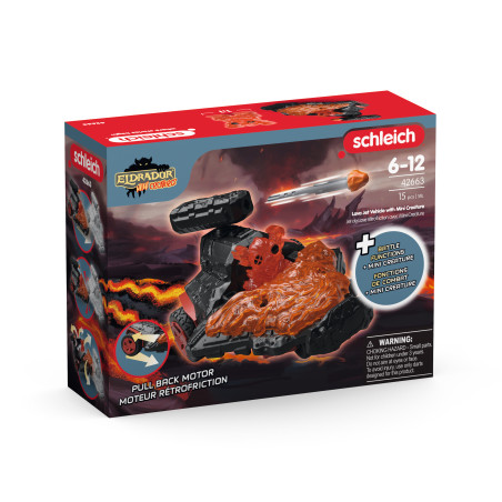 Lava Düsenjet Fahrzeug mit Mini Creature