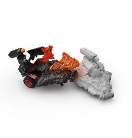 Lava Düsenjet Fahrzeug mit Mini Creature