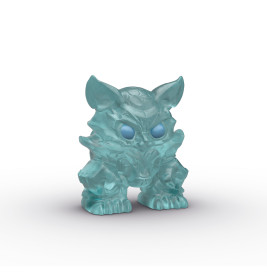 Eis Düsenjet Fahrzeug mit Mini Creature