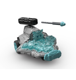 Eis Düsenjet Fahrzeug mit Mini Creature