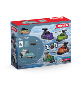 Eis Düsenjet Fahrzeug mit Mini Creature