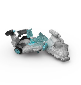 Eis Düsenjet Fahrzeug mit Mini Creature