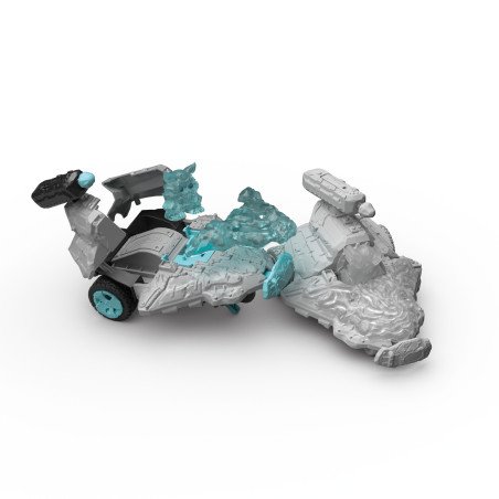 Eis Düsenjet Fahrzeug mit Mini Creature