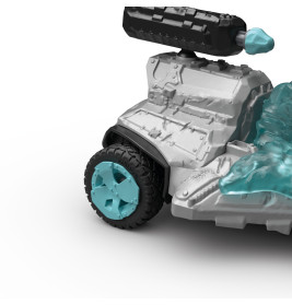 Eis Düsenjet Fahrzeug mit Mini Creature