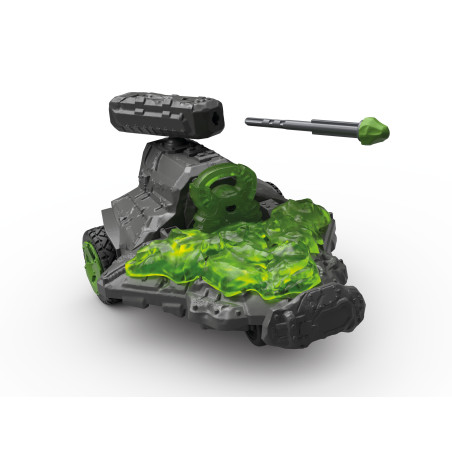 Stein Düsenjet Fahrzeug mit Mini Creature