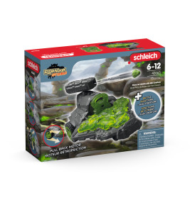 Stein Düsenjet Fahrzeug mit Mini Creature