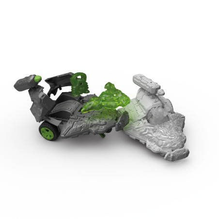 Stein Düsenjet Fahrzeug mit Mini Creature