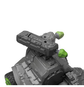 Stein Düsenjet Fahrzeug mit Mini Creature