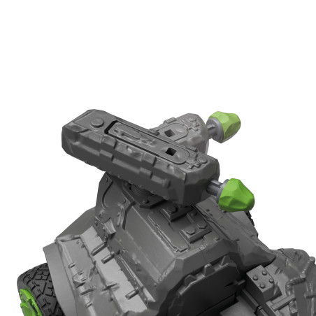 Stein Düsenjet Fahrzeug mit Mini Creature