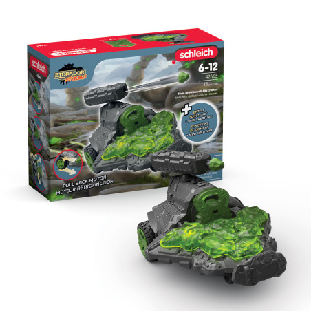 Stein Düsenjet Fahrzeug mit Mini Creature