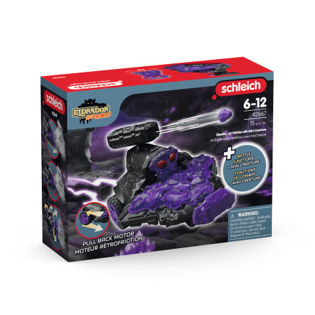 Schatten Düsenjet Fahrzeug mit Mini Creature