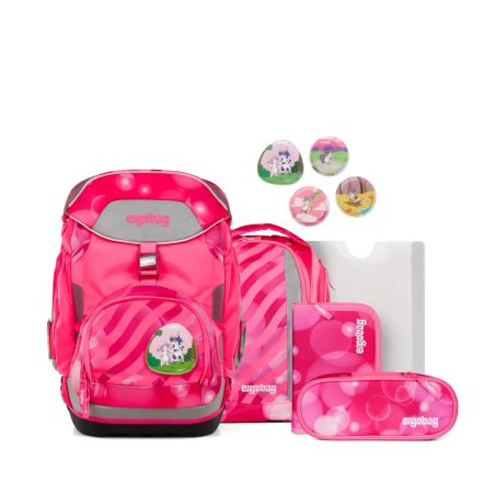 ergobag pack Schulrucksack- Set KuntBärbuntes Einhorn