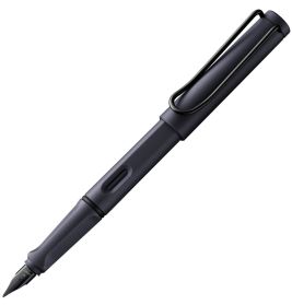 0E2 Füllhalter safari steel black M