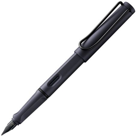 0E2 Füllhalter safari steel black M