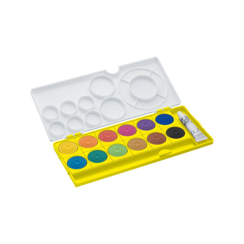 Deckfarbkasten neonyellow