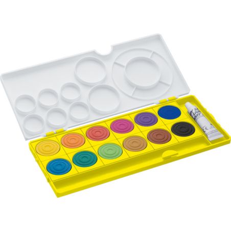 Deckfarbkasten neonyellow
