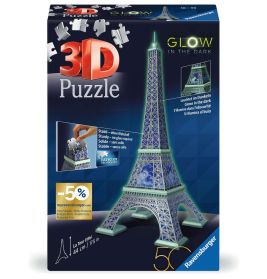 3D-Puzzle Eiffelturm Glow-in- the-dark