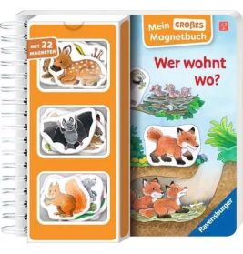 Wer wohnt wo? Magnetbuch