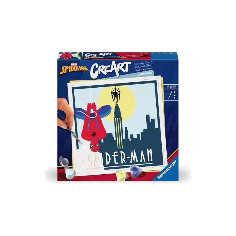 Malen nach Zahlen Spider-Man Trend Quadratische