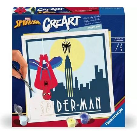Malen nach Zahlen Spider-Man Trend Quadratische