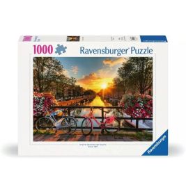 Puzzle Fahrräder in Amsterdam 1000 Teile