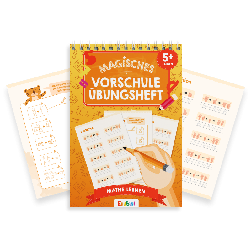 Magisches Vorschule Übungsheft: Mathe lernen