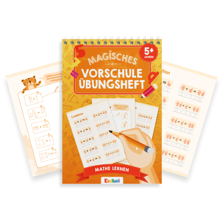 Magisches Vorschule Übungsheft: Mathe lernen