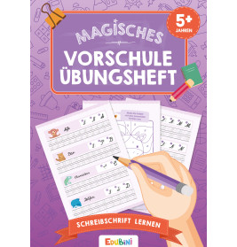 Magisches Vorschule Übungsheft: Schreibschrift