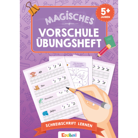 Magisches Vorschule Übungsheft: Schreibschrift