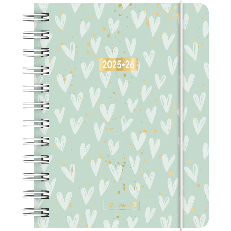 Schülerkalender A6 PP 1S/1T Heart