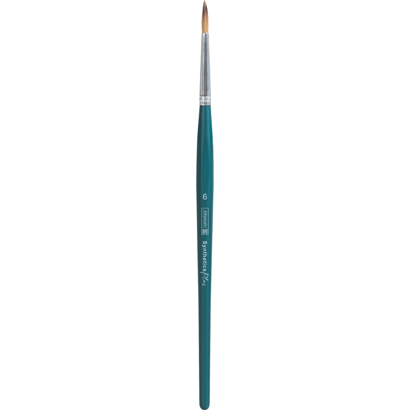 Haarpinsel 6 Synthetics Plus rund