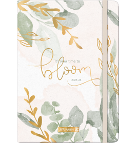 Schülerkalender A5 Textil 2S/1W Bloom