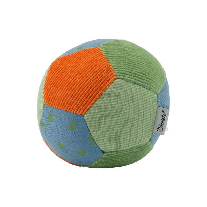 Stoffball Dino Rexi, steingrün