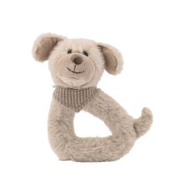 Greifling Hund Lucky, graubeige