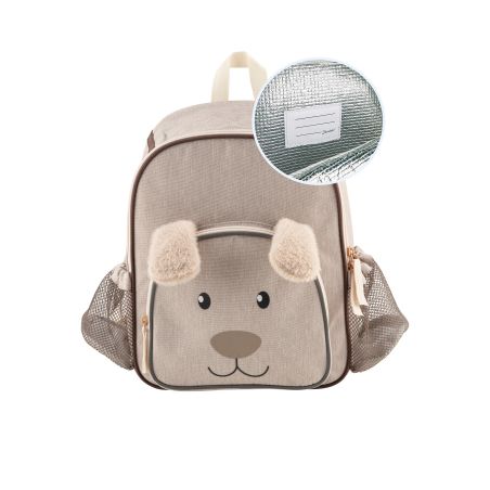 Kinderrucksack Hund Lucky, beige