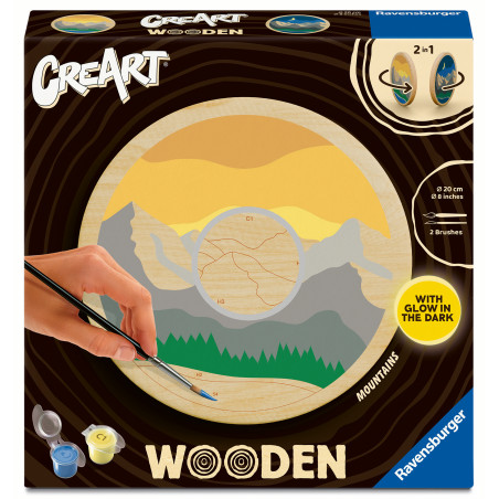 Wooden: Berge