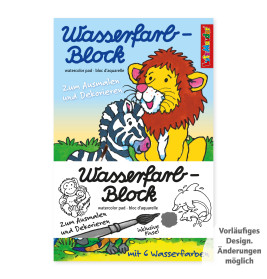 Magischer Malblock Wildtiere