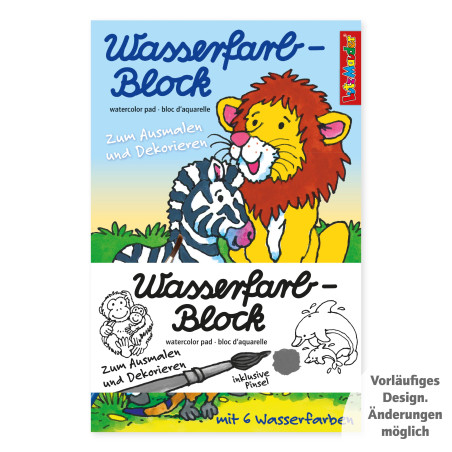 Magischer Malblock Wildtiere