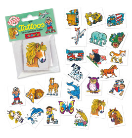 Mini-Tattoo-Set Kids 2 24-tlg.