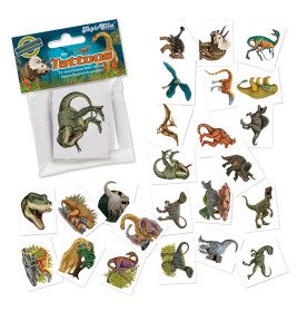 TapirElla Mini-Tattoo-Set, Dinosaurier 24-tlg.