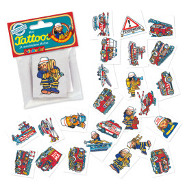 Mini-Tattoo-Set Benny Brandmeister 2, 24-tlg.