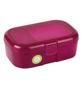 TapirElla Glitzer Lunchbox Pink