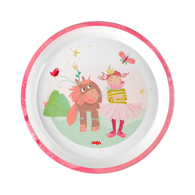 Teller, Prinzessin & Pferd 1