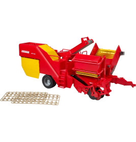 Bruder 02130 Grimme SE 75-30 Kartoffelvollernter mit Karoffelimitaten